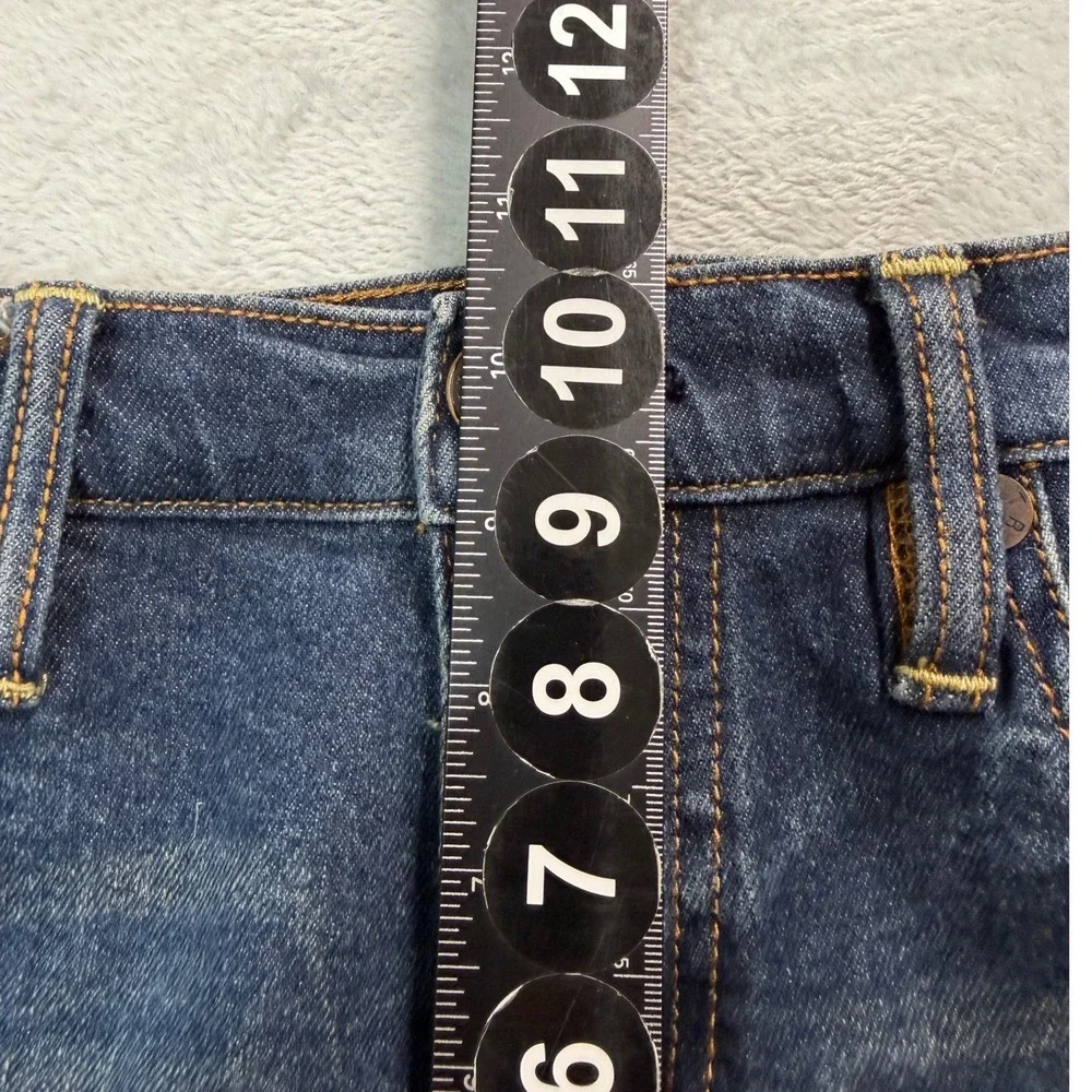 True Religion Jeans Mens 32X33 Blue Geno Relaxed Slim Stretch World Tour Dark
